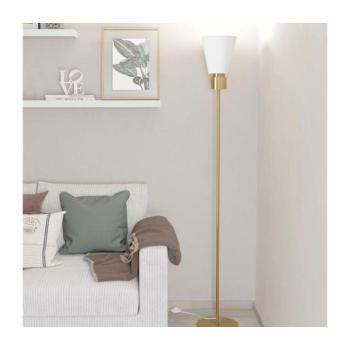 EGLO , 900378 , AGLIENTINA , állólámpa , E27 , 1X40W , IP20 , fehér, sárgaréz kép