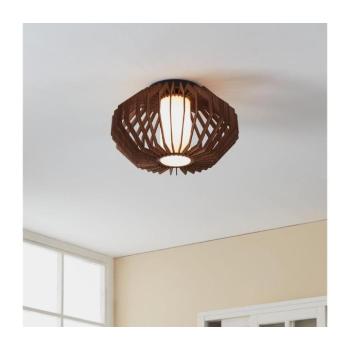 EGLO , 900385 , RUSTICARIA , mennyezeti lámpa , E27 , 1X40W , IP20 , barna, fehér kép