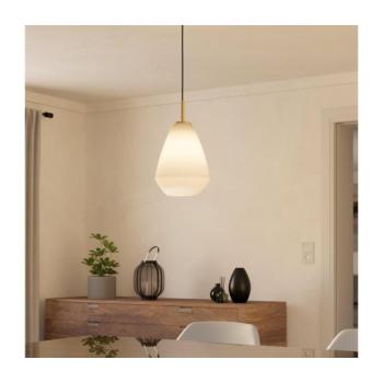 EGLO , 900812 , CAPRAROLA , függeszték , E27 , 1X40W , IP20 , homokszín kép