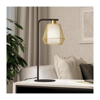 EGLO , 900898 , CIUDADELA , asztali lámpa , E27 , 1X40W , IP20 , csiszolt réz, fehér kép