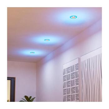 EGLO , 901117 , CALONGE RGB , süllyesztett lámpa , 2700 K 6500 K , LED , 3X3,8W , Dimmelhető , IP20, IP44 kép