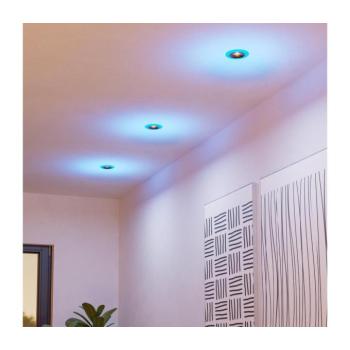 EGLO , 901118 , CALONGE RGB , süllyesztett lámpa , 2700 K 6500 K , LED , 3X3,8W , Dimmelhető , IP20, IP44 kép