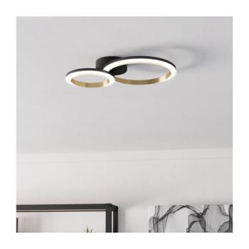 Eglo 901223 - LED Dimmelhető mennyezeti lámpa CALLIERA LED/12W/230V fekete/arany 901223 kép