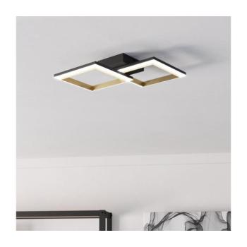 Eglo 901225-LED Dimmelhető mennyezeti lámpa CALLIERA LED/18,4W/230V fekete/arany 901225 kép