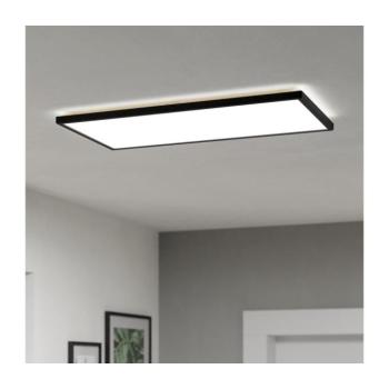 Eglo 901445-LED Fürdőszobai mennyezeti lámpa ROVITO 17,2W/230V 30x57cm IP44 fekete 901445 kép