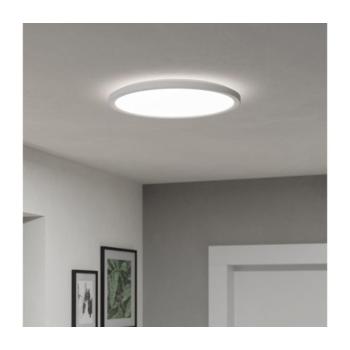 Eglo 901458-LED Dimmelhető fürdőszobai lámpa ROVITO-R 18,5W/230V átm. 38,9cm IP44 fehér + távirányító 901458 kép