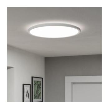 Eglo 901459-LED Dimmelhető fürdőszobai lámpa ROVITO-R 16,8W/230V átm. 50 cm IP44 fehér + távirányító 901459 kép