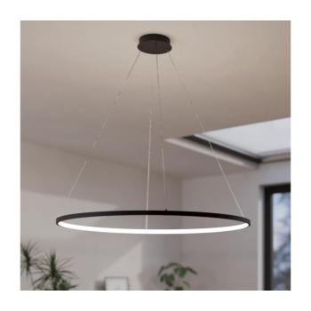 Eglo 901637 - LED Dimmelhető csillár zsinóron PARRUTA LED/40W/230V fekete + távirányító 901637 kép