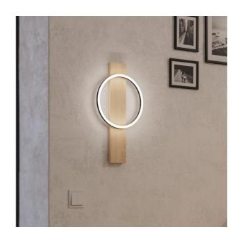 Eglo 901715 - LED Fali lámpa BOYAL LED/12W/230V 3000K bézs/fekete 901715 kép