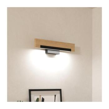 Eglo 901738-LED Fali lámpa CAMACHO LED/9,6W/230V 3000K fekete/bézs 901738 kép