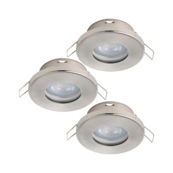 EGLO , 901761 , FAVAZZINA , süllyesztett lámpa , 2700 K , GU10 , 3X4W , IP20, IP44 , átlátszó kép