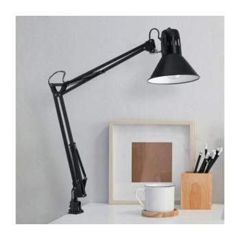 LED lámpatest , asztali , rögzítős , rugós , E27 , fekete , EGLO , FIRMO , 90873 kép