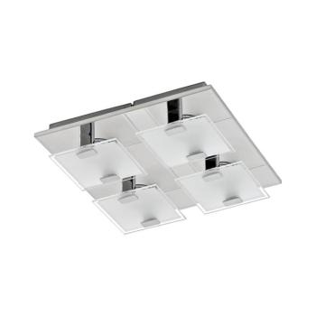 EGLO , 93314 , VICARO , fali-mennyezeti lámpa , 3000 K , LED , 4X2,5W , IP20 , fehér, átlátszó kép