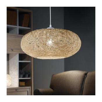 EGLO , 93374 , CAMPILO , függeszték , E27 , 1X60W , IP20 , bézs kép