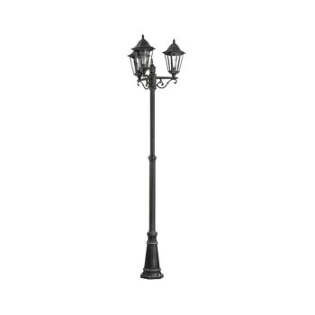 EGLO , 93465 , NAVEDO , állólámpa , E27 , 3X60W , IP44 , átlátszó kép