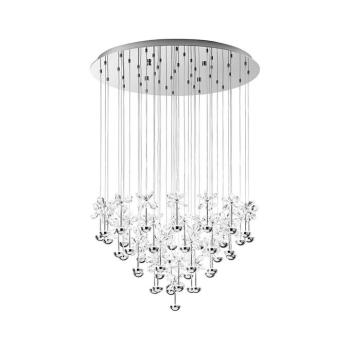 EGLO Stars of Light LED lógó lámpa Pianopoli króm 78x110 cm kép