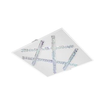 EGLO , 93764 , SORRENTA , fali-mennyezeti lámpa , 3000 K , LED , 9,7W , IP20 , fehér, átlátszó kép