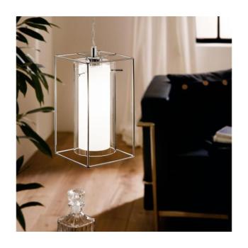 LED lámpa függeszték , mennyezeti , E27 , króm , EGLO , LONCINO , 94377 kép
