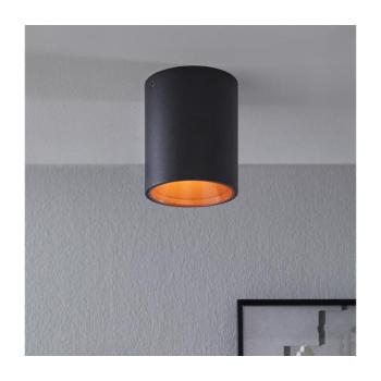 LED lámpatest , mennyezeti , spot , kerek , 3.3W , meleg fehér , fekete , vörösréz , EGLO , POLASSO , 94501 kép