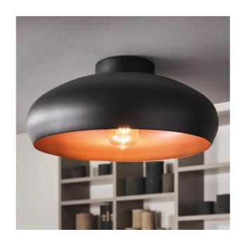 LED lámpa , mennyezeti , E27 , fekete , vörösréz , EGLO , MOGANO , 94547 kép