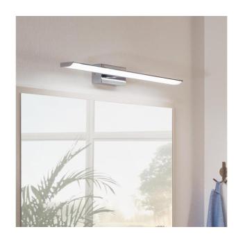 LED lámpatest , tükörvilágítás , 9.6 Watt , 60.5 cm , természetes fehér , króm , IP44 , EGLO , TABIANO , 94613 kép
