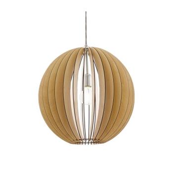 EGLO , 94765 , COSSANO , függeszték , E27 , 1X60W , IP20 , juhar kép