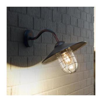EGLO , 94863 , MELGOA , fali lámpa , E27 , 1X60W , IP44 , átlátszó kép