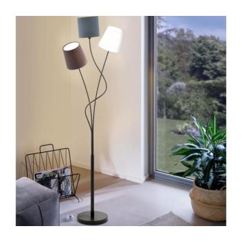 EGLO , 94995 , MARONDA , állólámpa , E14 , 3X40W , IP20 , antracit, fehér, barna kép
