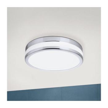 LED lámpatest , mennyezeti/fali , 11 Watt , meleg fehér , króm , IP44 , EGLO , LED PALERMO , 94998 kép