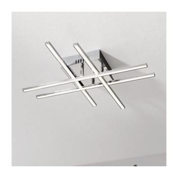 LED lámpatest , mennyezeti , 24W , meleg fehér , króm , EGLO , LASANA 1 , 95568 kép