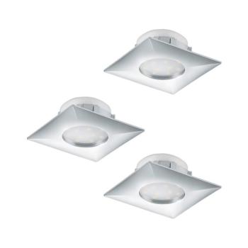 Eglo 95802 - SZETT 3x süllyesztett mennyezeti LED-lámpa PINEDA LED/6W/230V 95802 kép
