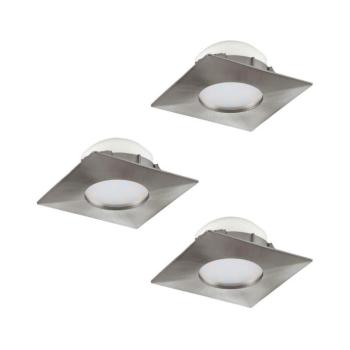 Eglo 95803 - SZETT 3x beépíthető mennyezeti LED-lámpa PINEDA LED/6W/230V 95803 kép