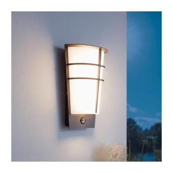 Eglo 96017-LED Kültéri fali lámpatest érzékelővel BREGANZO 1 2xLED/2,5W IP44 96017 kép