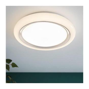 EGLO , 96023 , CAPASSO , fali-mennyezeti lámpa , 3000 K , LED , 18W , IP20 , fehér, króm kép