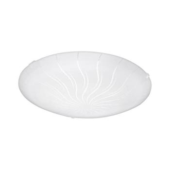 EGLO , 96111 , MARGITTA 1 , fali-mennyezeti lámpa , 3000 K , LED , 3X3,6W , IP20 , fehér szemcsés, átlátszó kép
