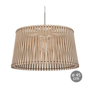 EGLO , 96193 , SENDERO , függeszték , E27 , 1X60W , IP20 , juhar kép