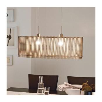 EGLO , 96194 , SENDERO , függeszték , E27 , 2X60W , IP20 , juhar kép