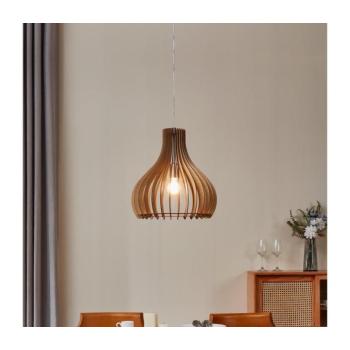 EGLO , 96258 , TINDORI , függeszték , E27 , 1X60W , IP20 , juhar kép