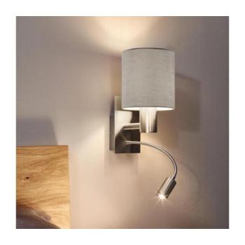 EGLO , 96478 , PASTERI , fali lámpa , 3000 K , E27 , 1X40W , IP20 , tópszín (szürkésbarna) kép