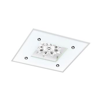 EGLO , 96536 , BENALUA 1 , fali-mennyezeti lámpa , 3000 K , LED , 18W , dimmelhető , IP20 , fehér, átlátszó kép
