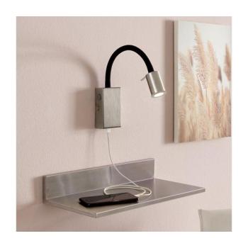 LED lámpa , fali , 3.5watt , meleg fehér , matt nikkel , EGLO , TAZZOLI , 96567