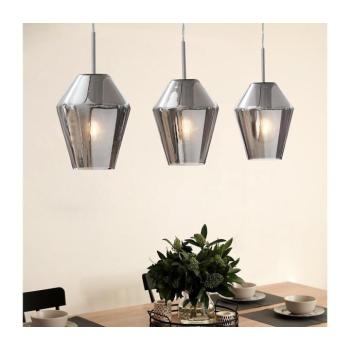 EGLO , 96774 , MURMILLO , függeszték , E27 , 3X28W , IP20 , fekete-átlátszó kép