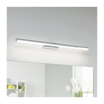 LED lámpatest , tükörvilágítás , 14 Watt , 78 cm , természetes fehér , króm , IP44 , EGLO , VADUMI , 97083 kép