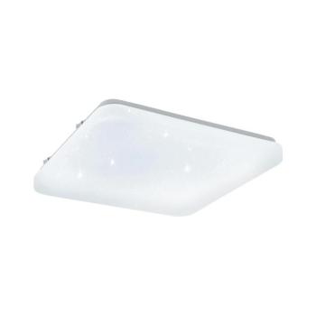 LED lámpatest , mennyezeti/fali , négyzet , kristály hatású , 11.5W , meleg fehér , EGLO , FRANIA-S , 97881 kép
