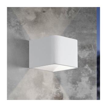 Doninni 1 LED kültéri falilámpa, fehér, szélesség 13 cm, 2 izzós kép