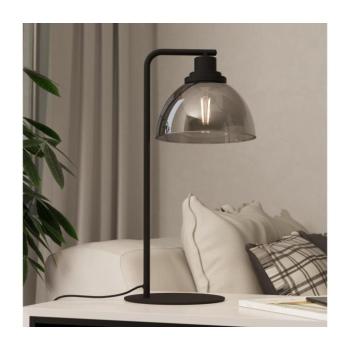 EGLO , 98386 , BELESER , asztali lámpa , E27 , 1X60W , IP20 , fekete-átlátszó kép