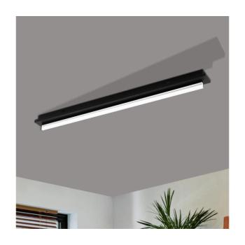 EGLO , 98494 , SPADAFORA , mennyezeti lámpa , 3000 K , LED , 21,5W , Dimmelhető , IP20 , átlátszó, fehér kép