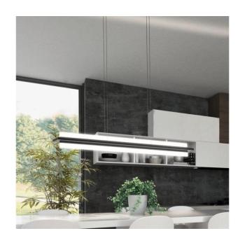 EGLO , 98495 , SPADAFORA , függeszték , 3000 K , LED , 2X7,5W , Dimmelhető , IP20 , átlátszó, fehér kép