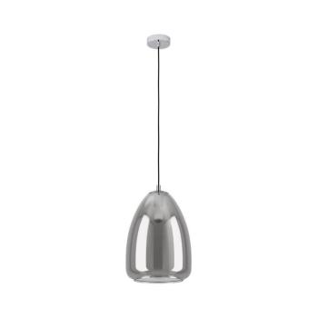 EGLO , 98614 , ALOBRASE , függeszték , E27 , 1X40W , IP20 , fekete-átlátszó kép