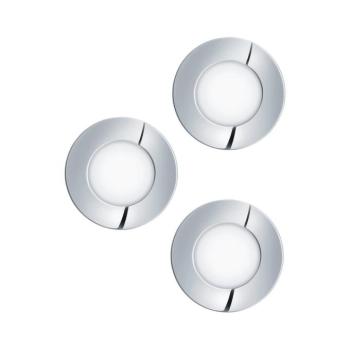 Eglo 98635 - FUEVA fürdőszobai lámpa szett 3x LED, 2,8W/230V, IP44, króm 98635 kép